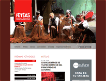 Tablet Screenshot of feteas.org